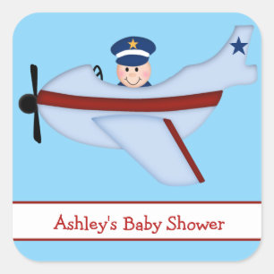 Stickers van weinig de ProefBaby shower