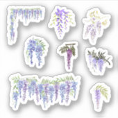 Stickers van Wisteria (Voorkant)