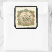 STICKERS! VIERKANTE STICKER (Tas)