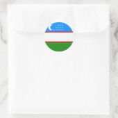 Stickers vlag Oezbekistan (Tas)
