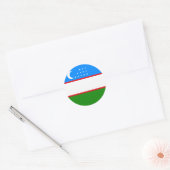 Stickers vlag Oezbekistan (Envelop)