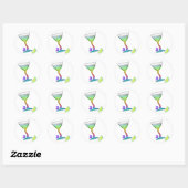 STICKERS - VLINDER MARTINI (Vel)