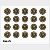 Stickers voor 50-jarig weerzien van klas 1976 (Vel)