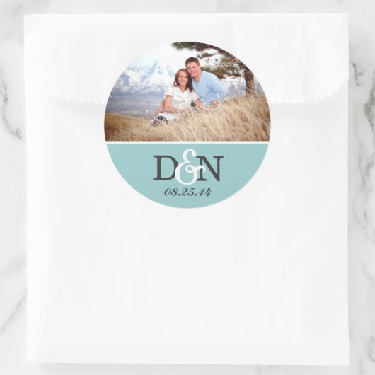 Stickers voor aangepaste bruiloft (Tas)