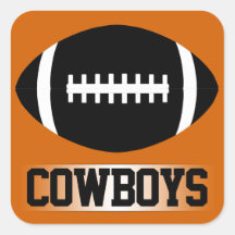 Stickers voor aangepaste teamnaam en Football kleu