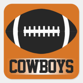 Stickers voor aangepaste teamnaam en Football kleu