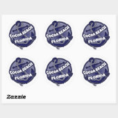 Stickers voor anker uit Cocoa Beach Florida (Vel)