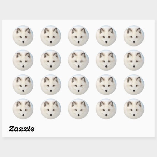 Stickers voor Arctic Fox (Vel)