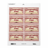 Stickers voor automatisch gegraveerd kopiëren (Full Sheet)