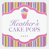 Stickers voor bakkerij