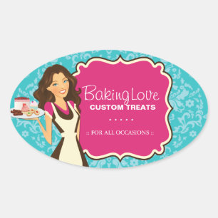 Stickers voor bakkerij