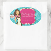 Stickers voor bakkerij (Tas)