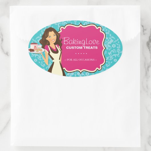 Stickers voor bakkerij (Tas)