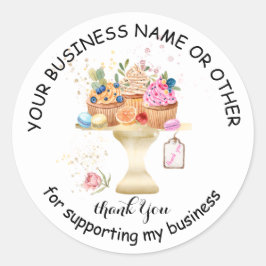 Stickers voor bakkerij