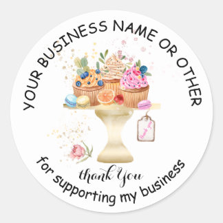 Stickers voor bakkerij