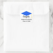 Stickers voor blauwe graduatie (Tas)