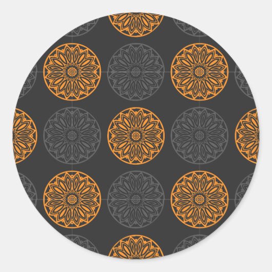 stickers voor bloemmotief (Voorkant)