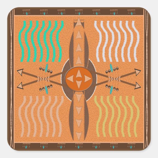 Stickers voor bogen en pijlen 20/vel (Voorkant)