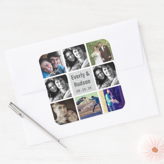 Stickers voor bruiloft (Envelop)