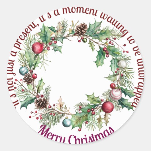 Stickers voor cadeauverpakking (Voorkant)