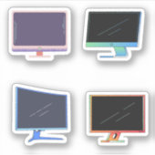 Stickers voor computermonitor (Voorkant)