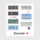 Stickers voor computertoetsenbord (Vel)