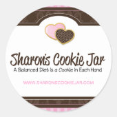 Stickers voor cookieverpakkingen (Voorkant)