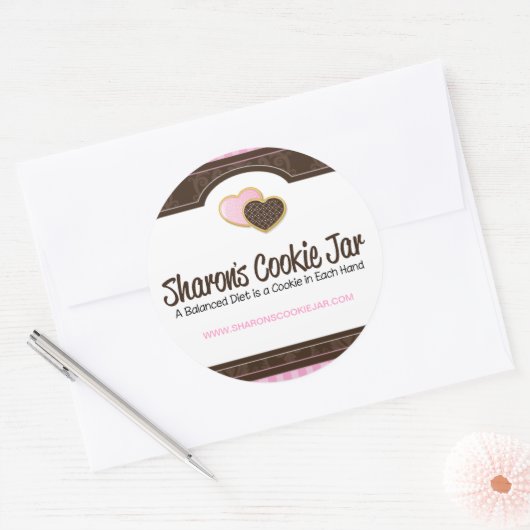 Stickers voor cookieverpakkingen (Envelop)