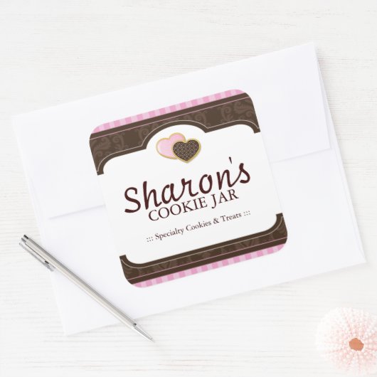 Stickers voor cookieverpakkingen (Envelop)