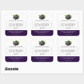 Stickers voor de etikettering van bruinkoolstof (Vel)