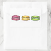 Stickers voor de Franse Macaron Cookie in Macarons (Tas)