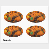 Stickers voor de herfst Candy Corn - set van 20 (Vel)