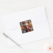 Stickers voor de kerstman en de rendieren (Envelop)