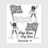 Stickers voor de kleurenvlagbescherming (Diamond 2 (Vel)