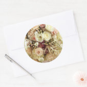 Stickers voor de omhulling van de bruinbloemen (Envelop)