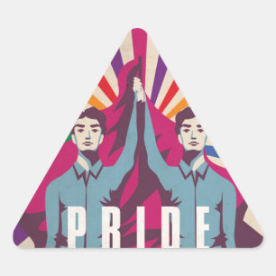 Stickers voor de  revolutie in de Pride Revolutie