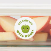 Stickers voor de toekenning van drie vruchtensoort (Aangebracht)