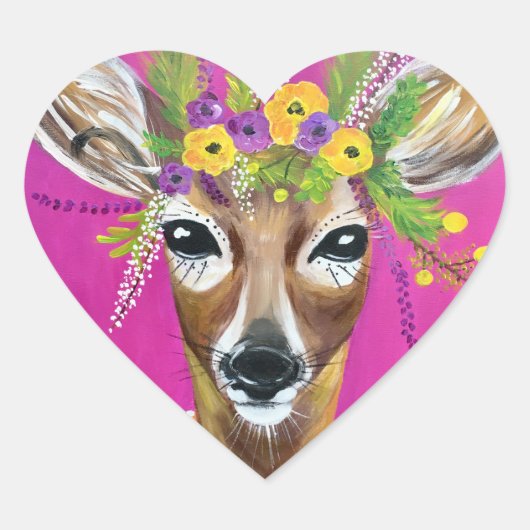 Stickers voor de vormgeving van het diepe hart (Voorkant)