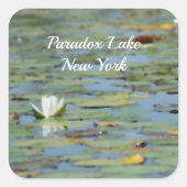 Stickers voor de Waterverf van de waterlilmeer van (Voorkant)