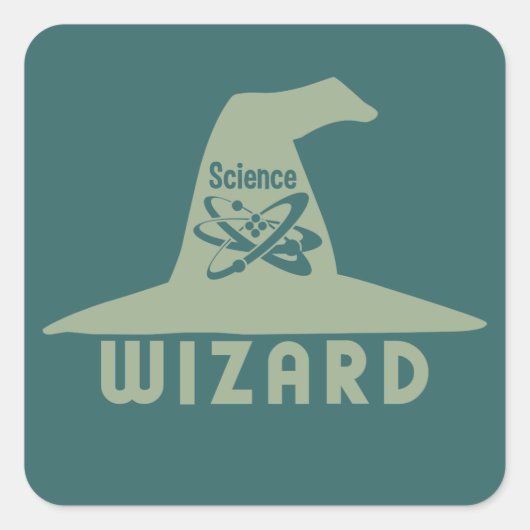 Stickers voor de wizard Wetenschap (Voorkant)