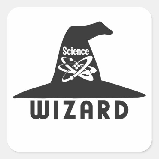 Stickers voor de wizard Wetenschap (Voorkant)