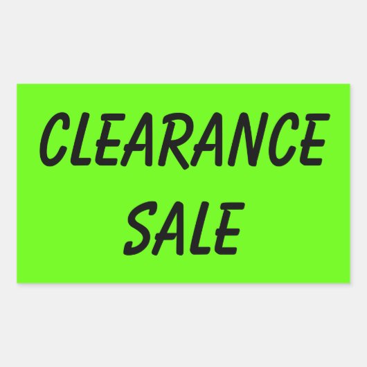 Stickers voor detailhandelsprijzen (Voorkant)