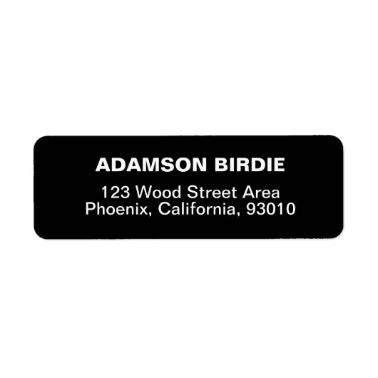 Stickers voor e-mail (Black Labels) (Voorkant)