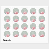 Stickers voor een bruidsfeest. (Vel)