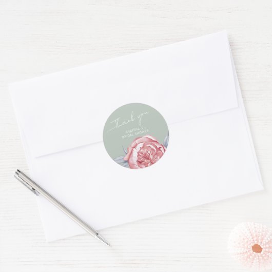 Stickers voor een bruidsfeest. (Envelop)