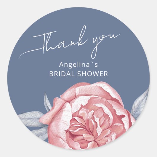 Stickers voor een bruidsfeest. (Voorkant)