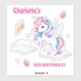 Stickers voor een magisch verjaardagsfeest.