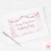 Stickers voor een verjaardagsfeestje (Envelop)