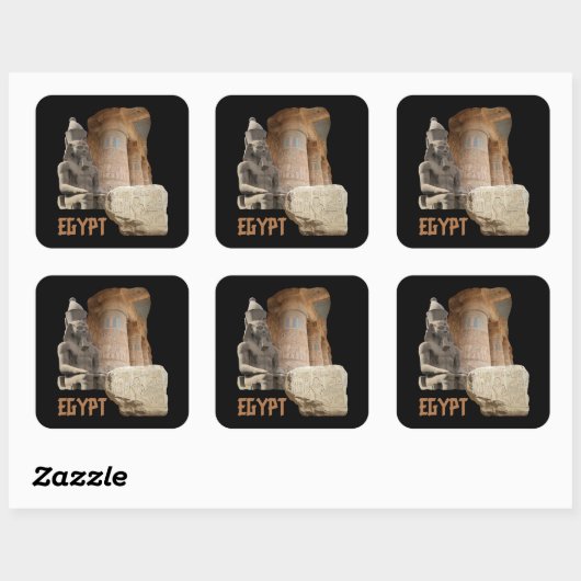 STICKERS voor EGYPT-fotocollage (Vel)