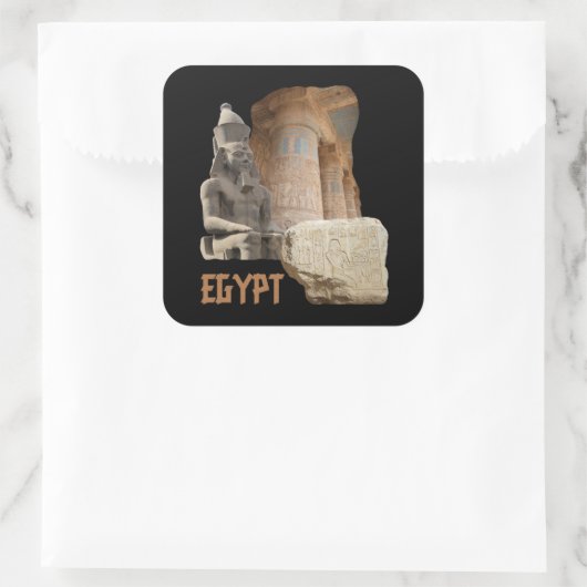 STICKERS voor EGYPT-fotocollage (Tas)